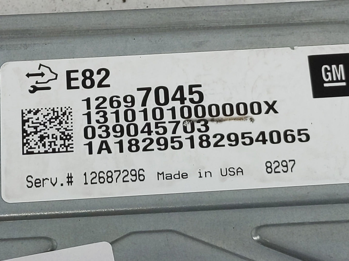 2018-2022 Chevrolet Traverse PCM Engine Control Computer ECU ECM PCU OEM P/N:12697045 Fits Fits 2016 2017 2018 2019 2020 202