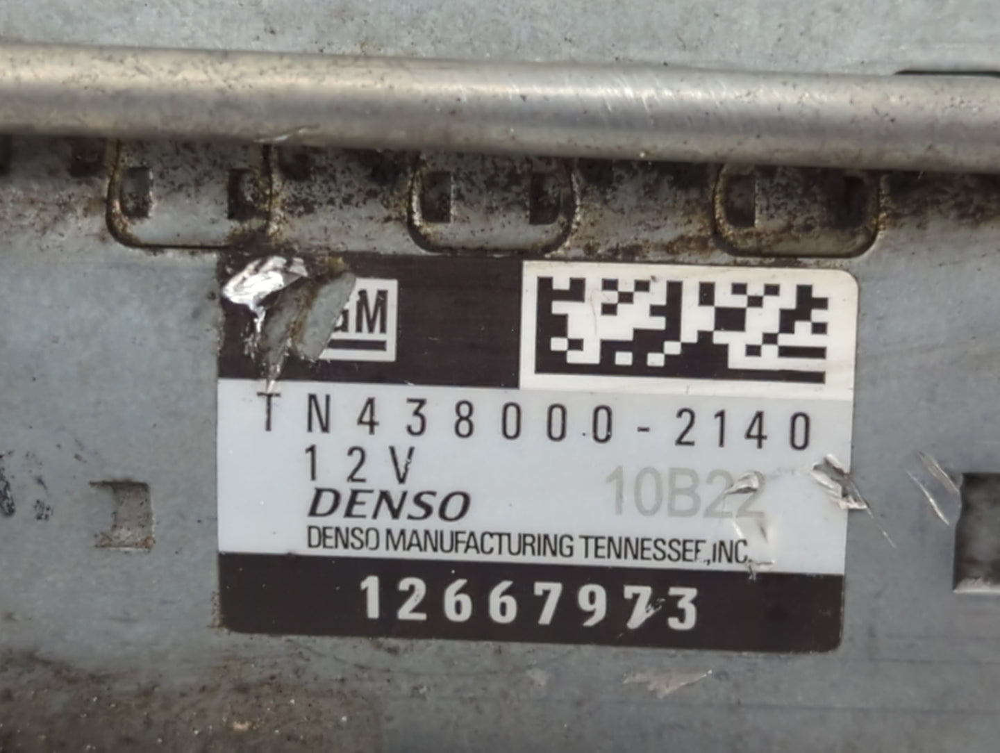 2018-2022 Chevrolet Traverse Car Starter Motor Solenoid OEM P/N:TN438000-2140 Fits Fits 2016 2017 2018 2019 2020 2021 2022 O