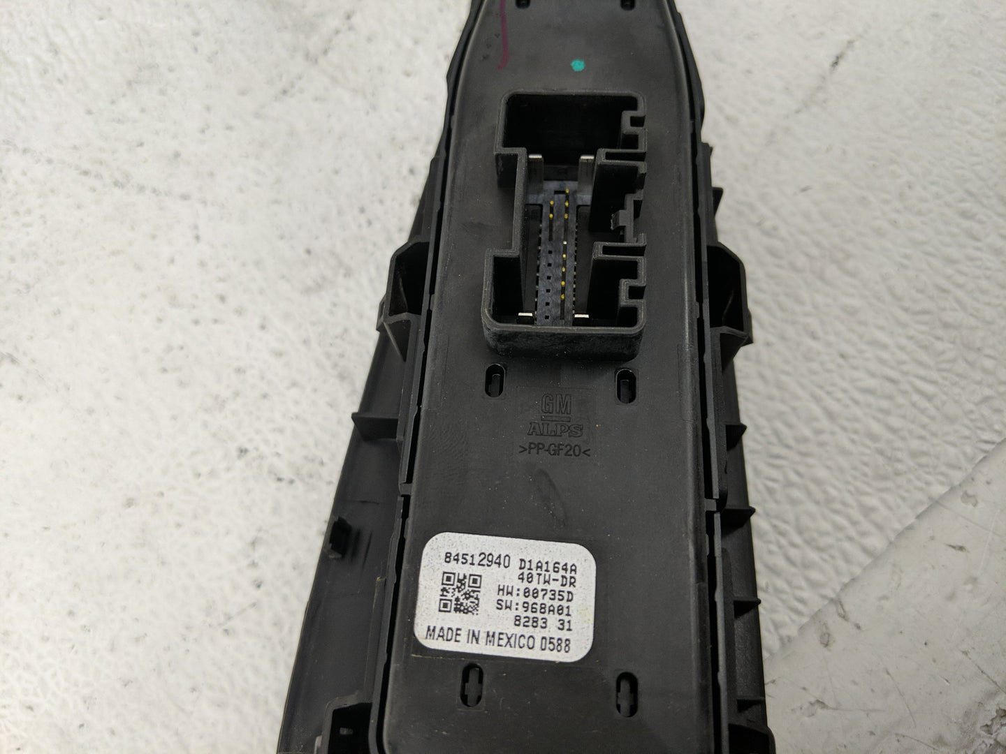 2018-2022 Chevrolet Traverse Master Power Window Switch Replacement Driver Side Left P/N:84512940 9BFL3464 Fits OEM Used Aut
