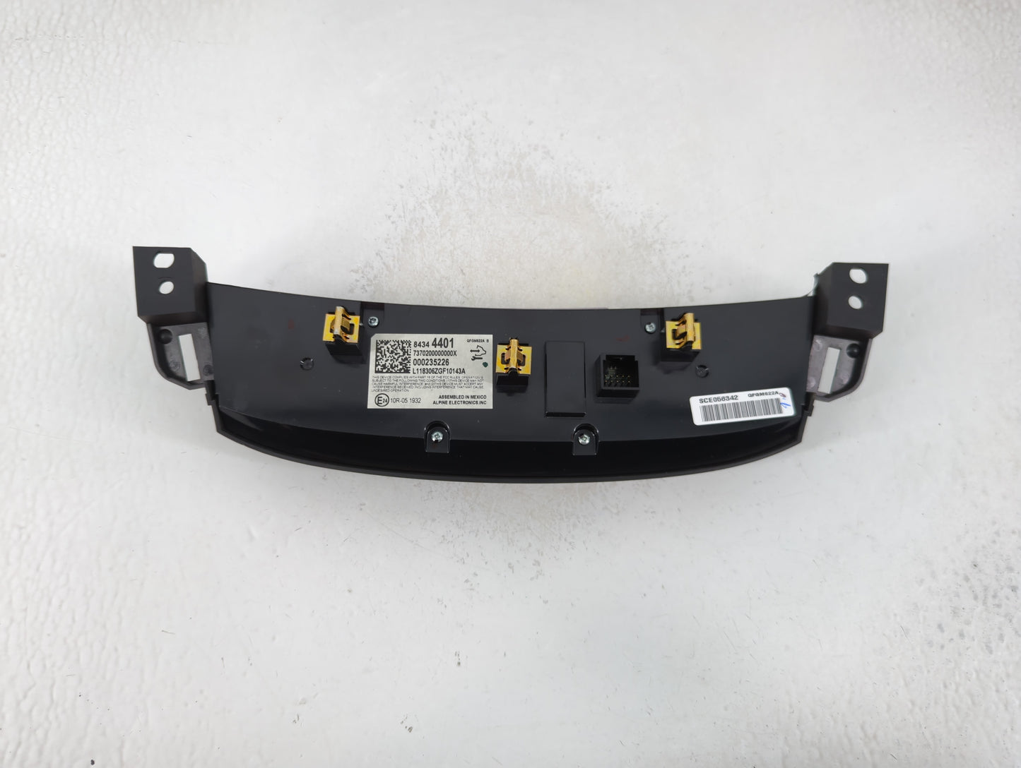2018-2022 Chevrolet Traverse Climate Control Module Temperature AC/Heater Replacement P/N:84344401 Fits OEM Used Auto Parts 