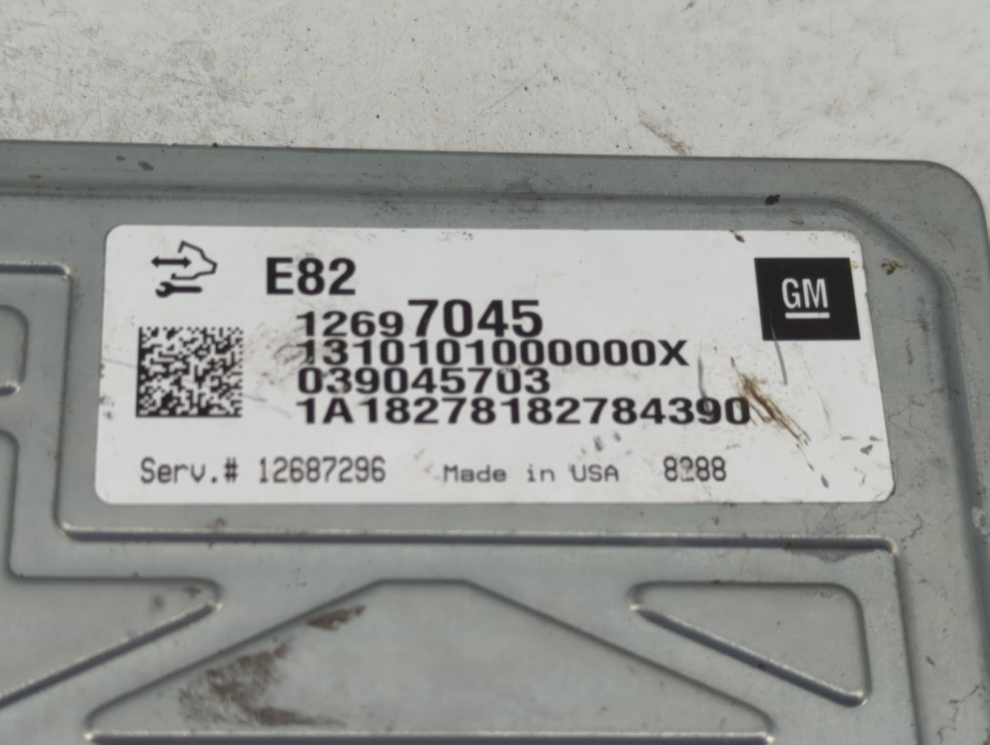 2018-2022 Chevrolet Traverse PCM Engine Control Computer ECU ECM PCU OEM P/N:039045703 12697045 Fits OEM Used Auto Parts - O
