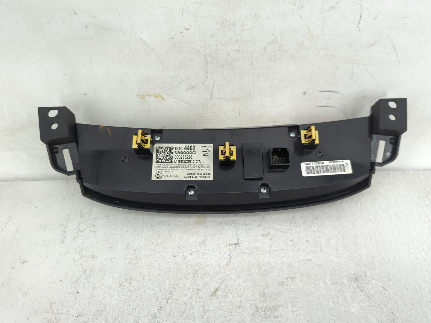 2018-2022 Chevrolet Traverse Climate Control Module Temperature AC/Heater Replacement P/N:000235226 84344402 Fits OEM Used A
