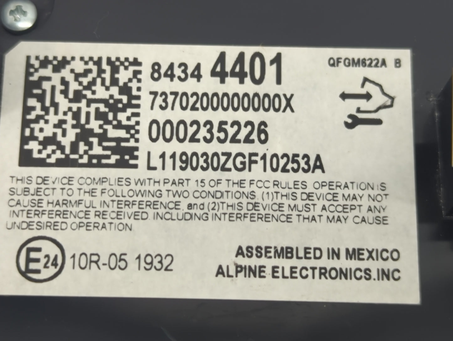 2018-2022 Chevrolet Traverse Climate Control Module Temperature AC/Heater Replacement P/N:000235226 84344401 Fits OEM Used A