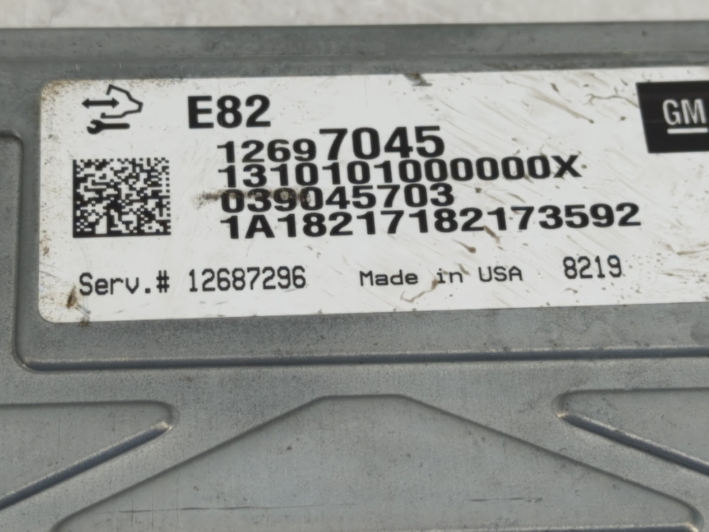 2018-2019 Chevrolet Traverse PCM Engine Control Computer ECU ECM PCU OEM P/N:12697045 Fits Fits 2017 2018 2019 2020 2021 202