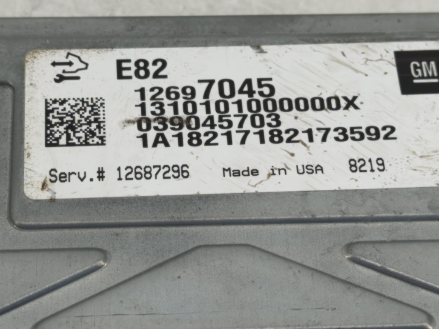 2018-2019 Chevrolet Traverse PCM Engine Control Computer ECU ECM PCU OEM P/N:12697045 Fits Fits 2017 2018 2019 2020 2021 202