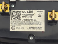 2018-2022 Chevrolet Traverse Climate Control Module Temperature AC/Heater Replacement P/N:84344401 Fits OEM Used Auto Parts 