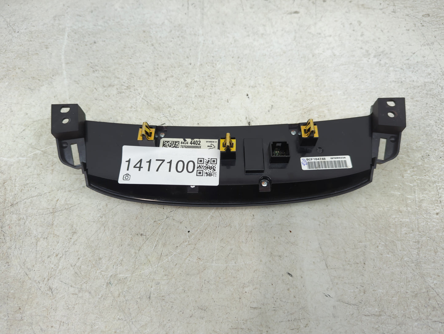 2018-2022 Chevrolet Traverse Climate Control Module Temperature AC/Heater Replacement P/N:84344402 Fits OEM Used Auto Parts 