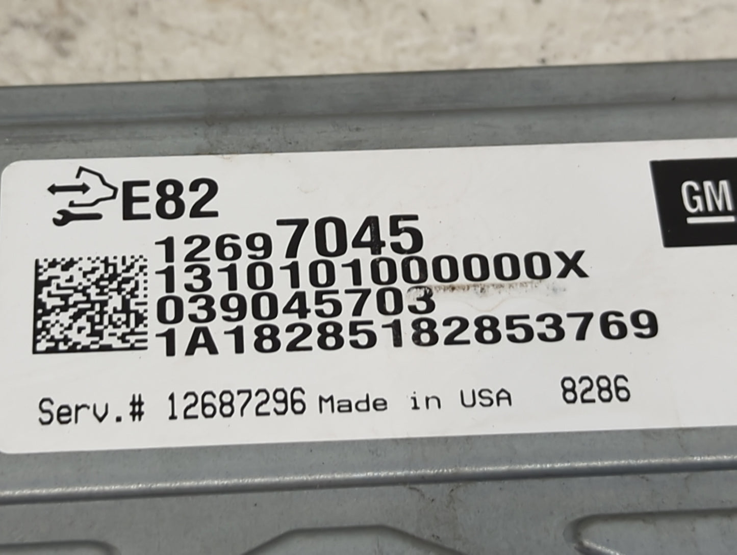 2018-2022 Chevrolet Traverse PCM Engine Control Computer ECU ECM PCU OEM P/N:039045703 12697045 Fits OEM Used Auto Parts - O