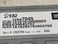 2018-2022 Chevrolet Traverse PCM Engine Control Computer ECU ECM PCU OEM P/N:039045703 12697045 Fits OEM Used Auto Parts - O