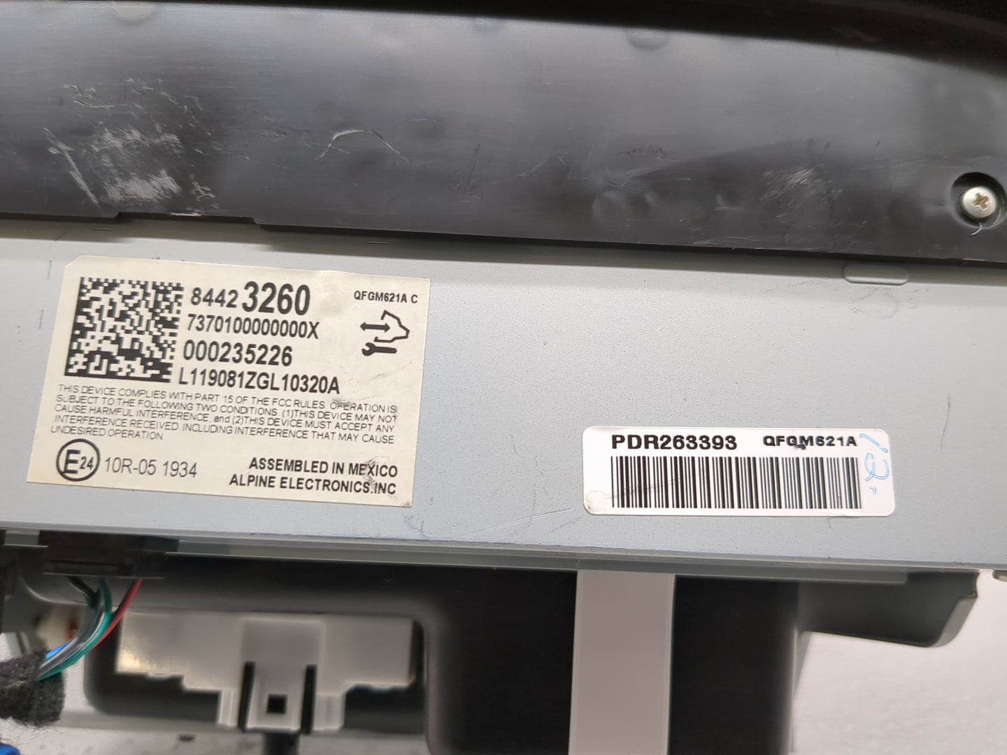 2018-2021 Chevrolet Traverse Radio AM FM Cd Player Receiver Replacement P/N:84423260 PDR263393 Fits Fits 2018 2019 2020 2021