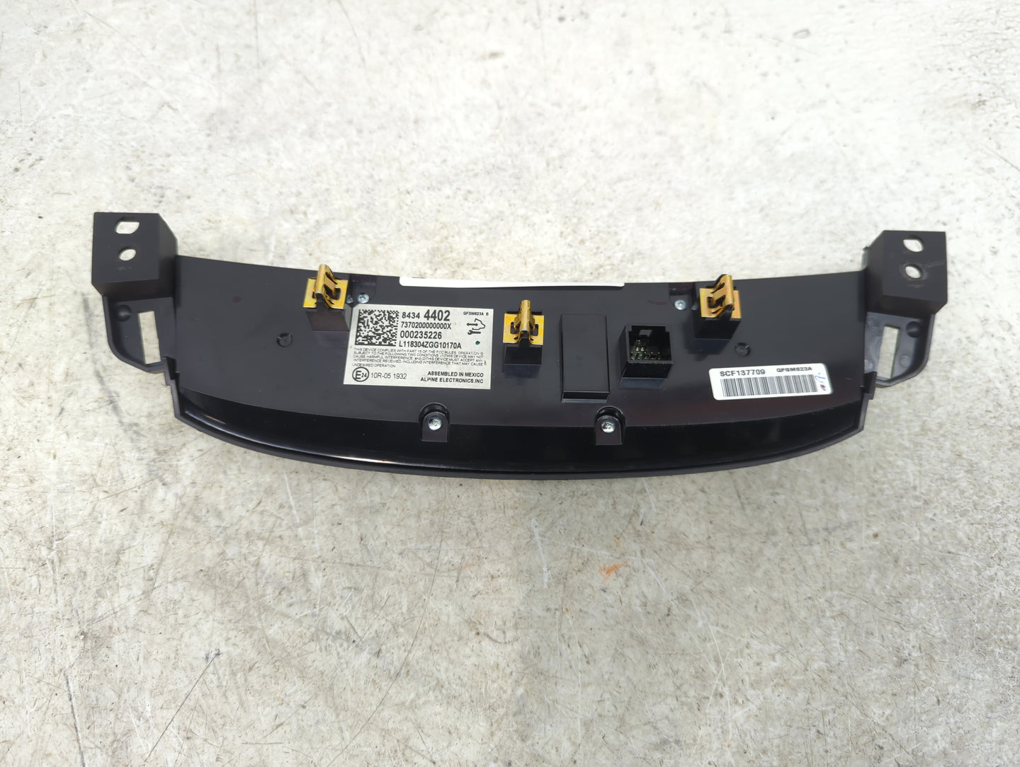 2018-2022 Chevrolet Traverse Climate Control Module Temperature AC/Heater Replacement P/N:84344402 7370200000000X Fits OEM U