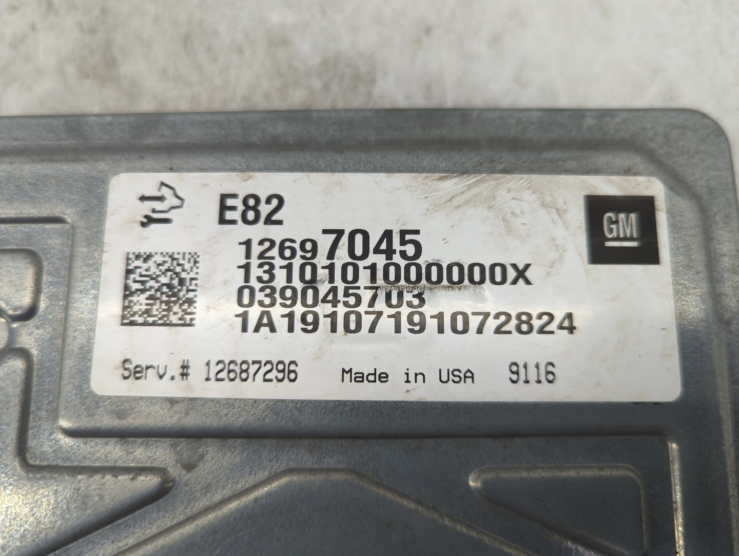 2018-2022 Chevrolet Traverse PCM Engine Control Computer ECU ECM PCU OEM P/N:12697045 12687296 Fits OEM Used Auto Parts - Oe