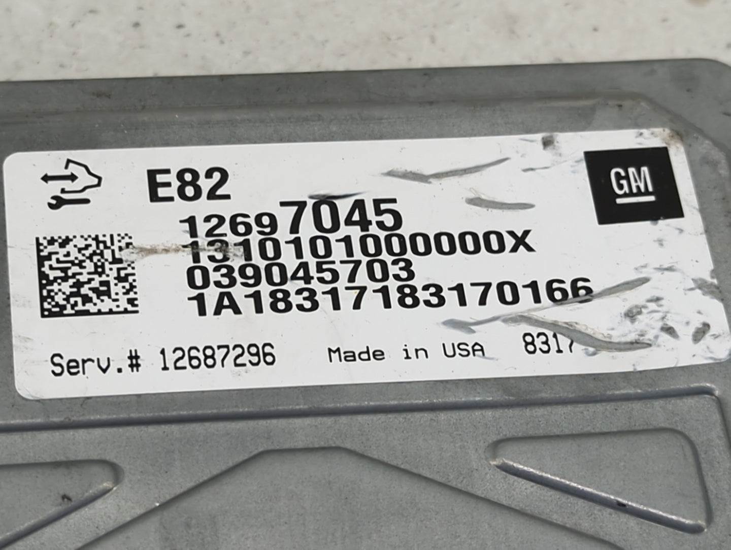 2018-2022 Chevrolet Traverse PCM Engine Control Computer ECU ECM PCU OEM P/N:12697045 12687296 Fits OEM Used Auto Parts - Oe