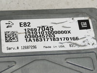 2018-2022 Chevrolet Traverse PCM Engine Control Computer ECU ECM PCU OEM P/N:12697045 12687296 Fits OEM Used Auto Parts - Oe