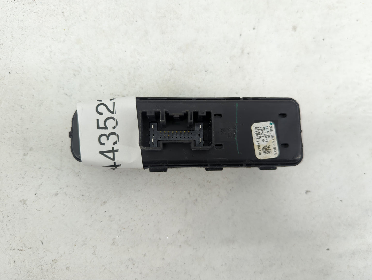 2018-2022 Chevrolet Traverse Master Power Window Switch Replacement Driver Side Left P/N:84139693 D1A062A Fits OEM Used Auto