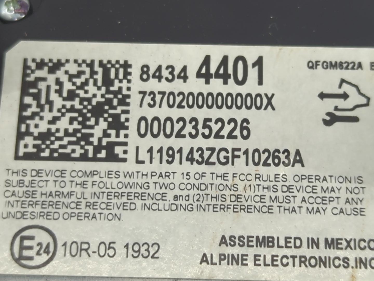 2018-2022 Chevrolet Traverse Climate Control Module Temperature AC/Heater Replacement P/N:84344401 7370200000000X Fits OEM U