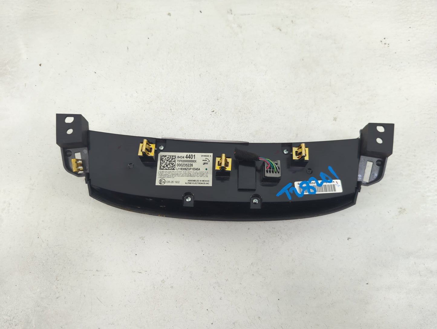 2018-2022 Chevrolet Traverse Climate Control Module Temperature AC/Heater Replacement P/N:84344401 7370200000000X Fits OEM U
