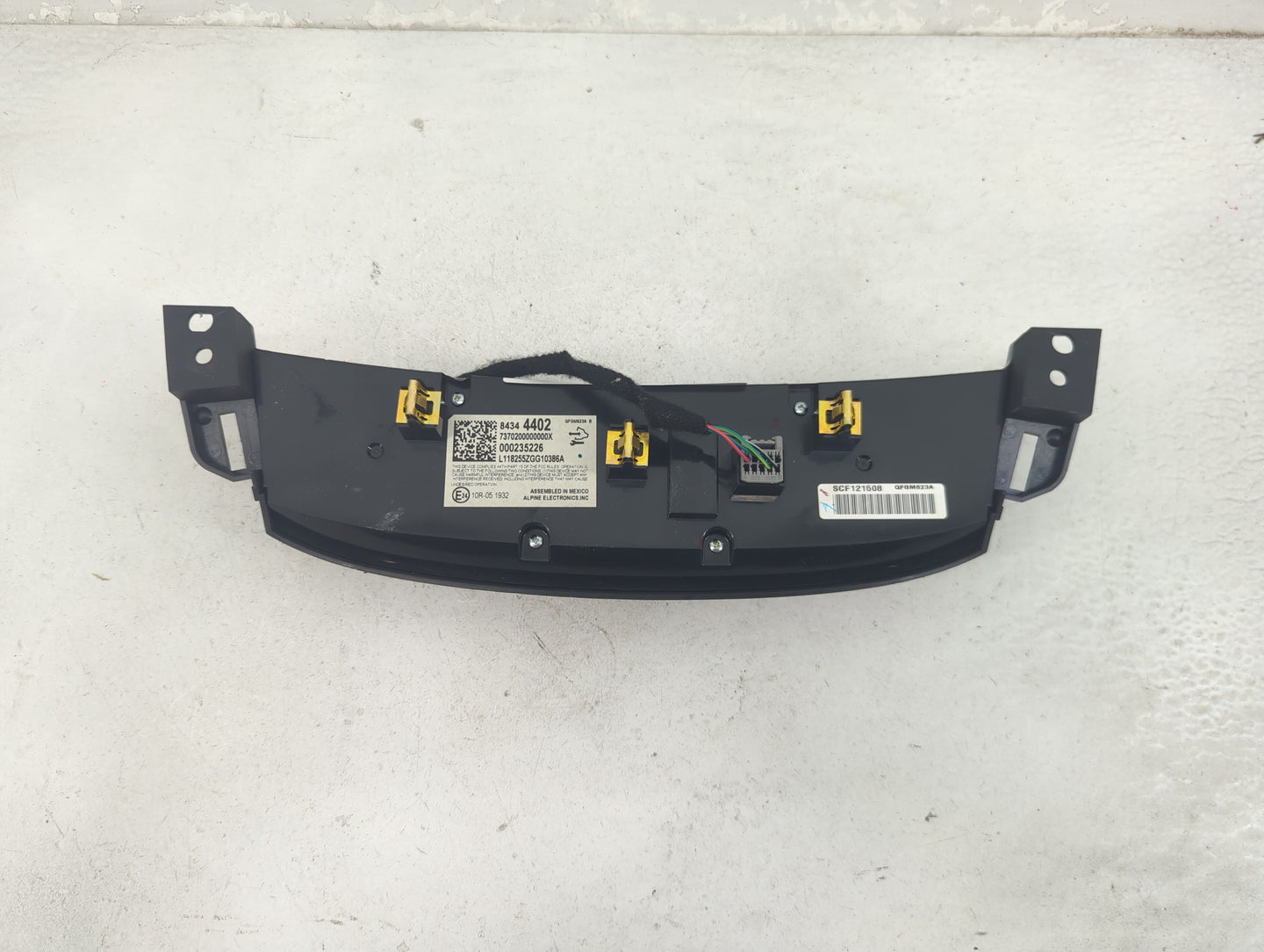 2019 Chevrolet Traverse Climate Control Module Temperature AC/Heater Replacement P/N:84344402 QFGM623A, 000235226 Fits OEM U