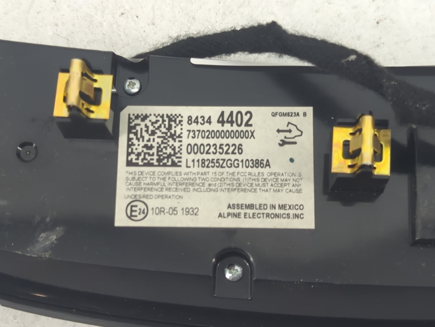 2019 Chevrolet Traverse Climate Control Module Temperature AC/Heater Replacement P/N:84344402 QFGM623A, 000235226 Fits OEM U