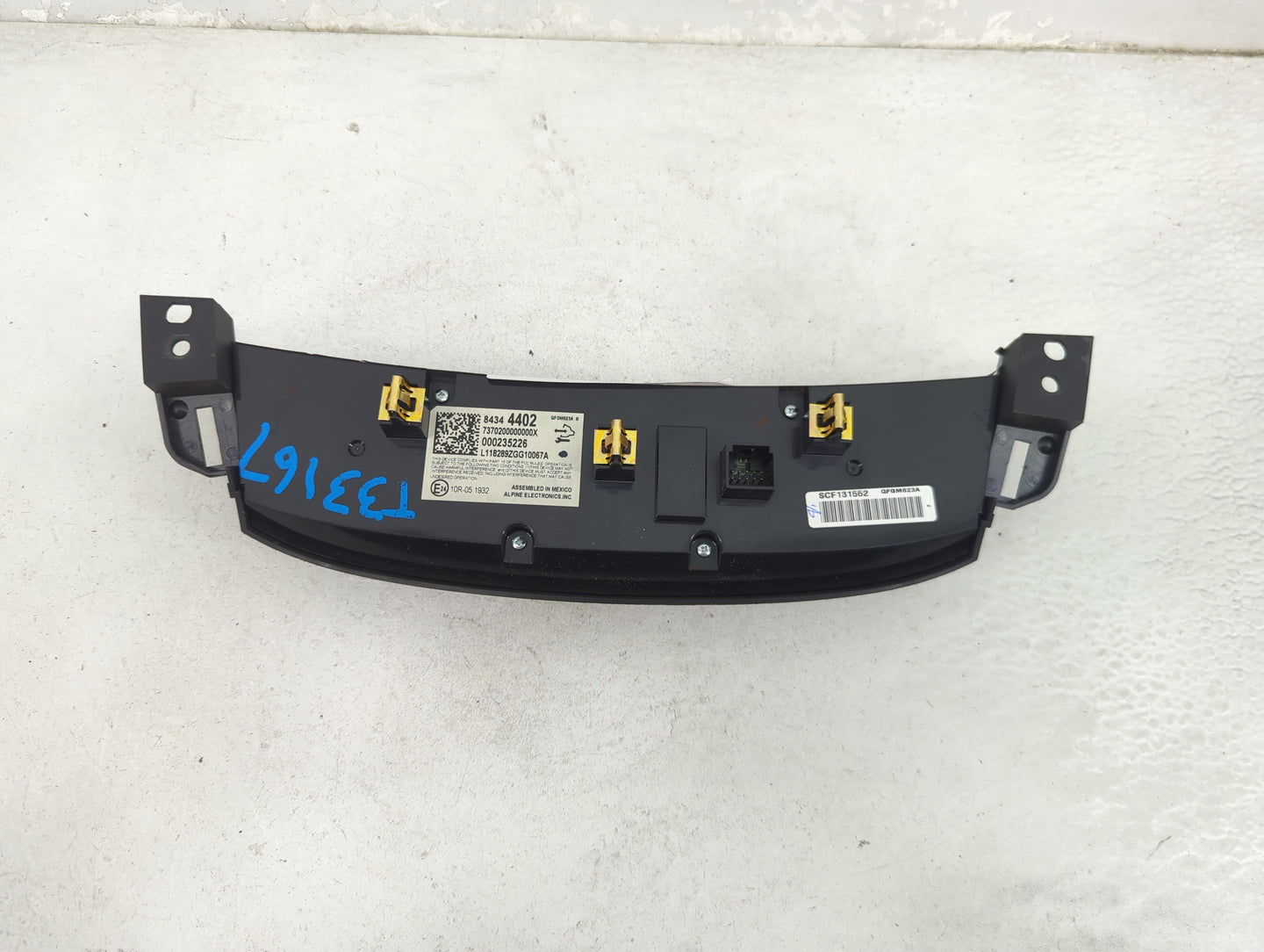2018-2022 Chevrolet Traverse Climate Control Module Temperature AC/Heater Replacement P/N:84344402 QFGM623A Fits OEM Used Au