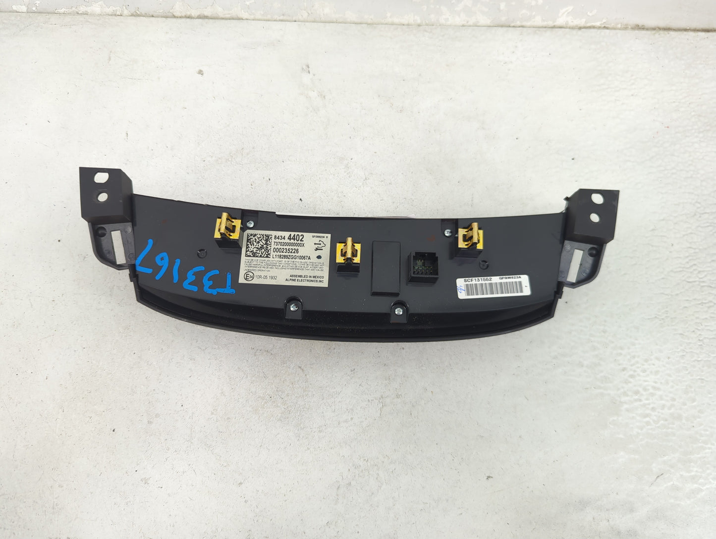 2018-2022 Chevrolet Traverse Climate Control Module Temperature AC/Heater Replacement P/N:84344402 QFGM623A Fits OEM Used Au