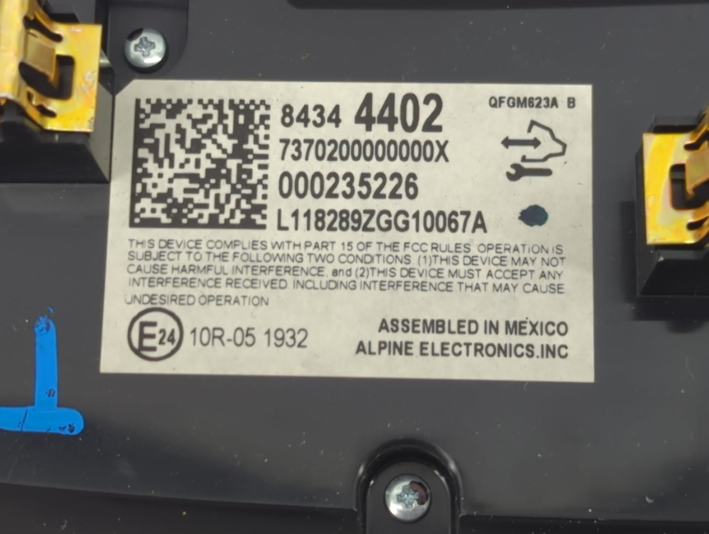 2018-2022 Chevrolet Traverse Climate Control Module Temperature AC/Heater Replacement P/N:84344402 QFGM623A Fits OEM Used Au