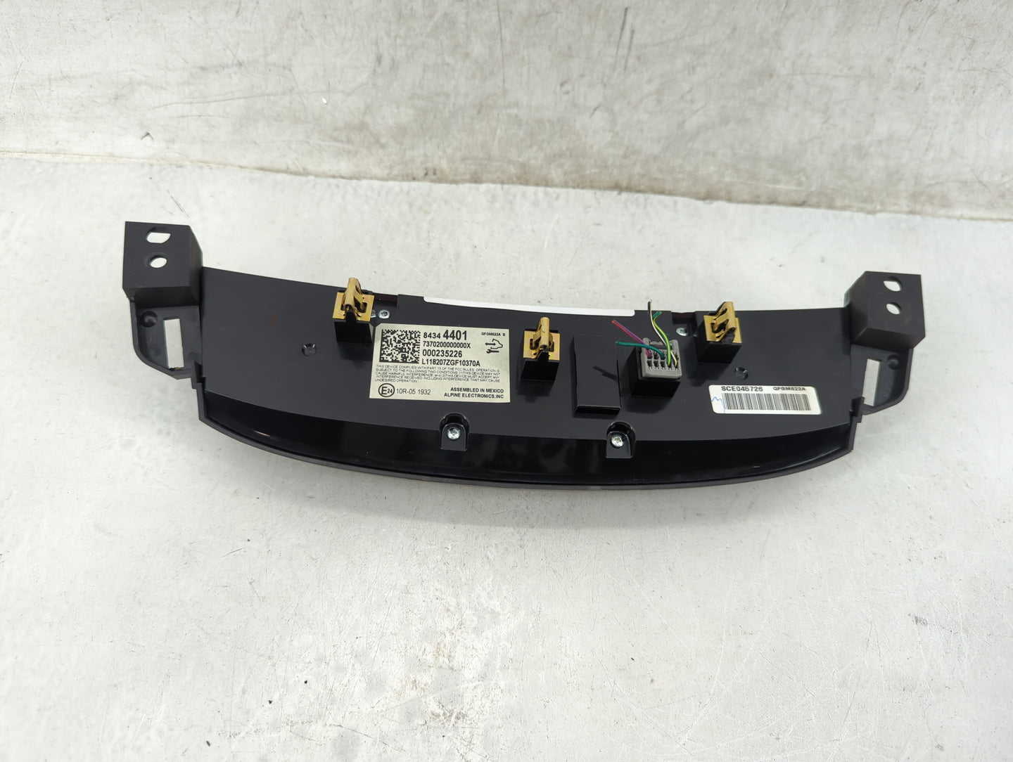 2018-2022 Chevrolet Traverse Climate Control Module Temperature AC/Heater Replacement P/N:84344401 7370200000000X Fits OEM U