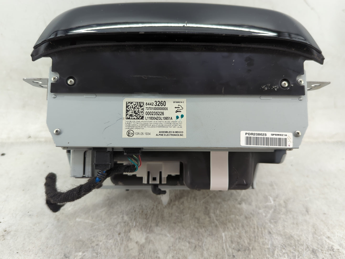 2019 Chevrolet Traverse Information Display Screen 1467956 - Oemusedautoparts1.com