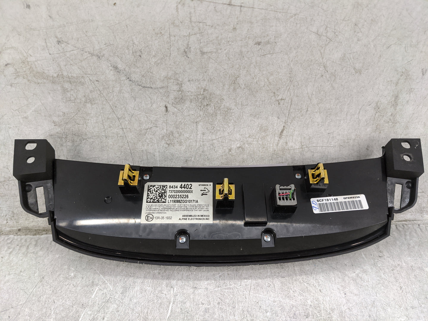 2018-2022 Chevrolet Traverse Climate Control Module Temperature AC/Heater Replacement P/N:84344402 7370200000000X Fits OEM U