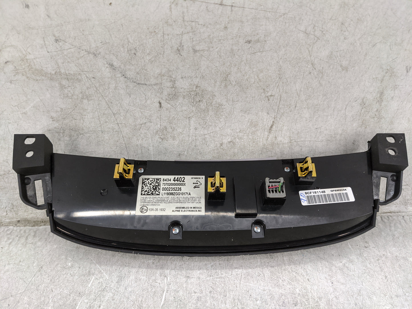 2018-2022 Chevrolet Traverse Climate Control Module Temperature AC/Heater Replacement P/N:84344402 7370200000000X Fits OEM U