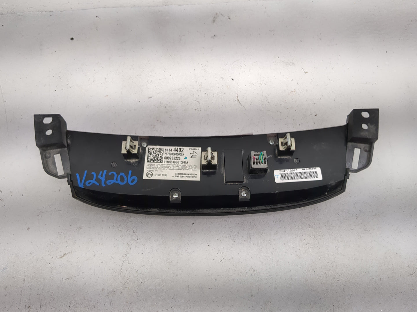 2018-2022 Chevrolet Traverse Climate Control Module Temperature AC/Heater Replacement P/N:84344402 7370200000000X Fits OEM U
