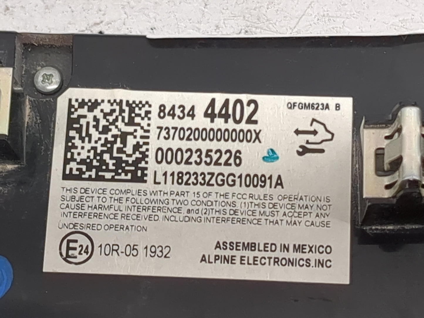 2018-2022 Chevrolet Traverse Climate Control Module Temperature AC/Heater Replacement P/N:84344402 7370200000000X Fits OEM U