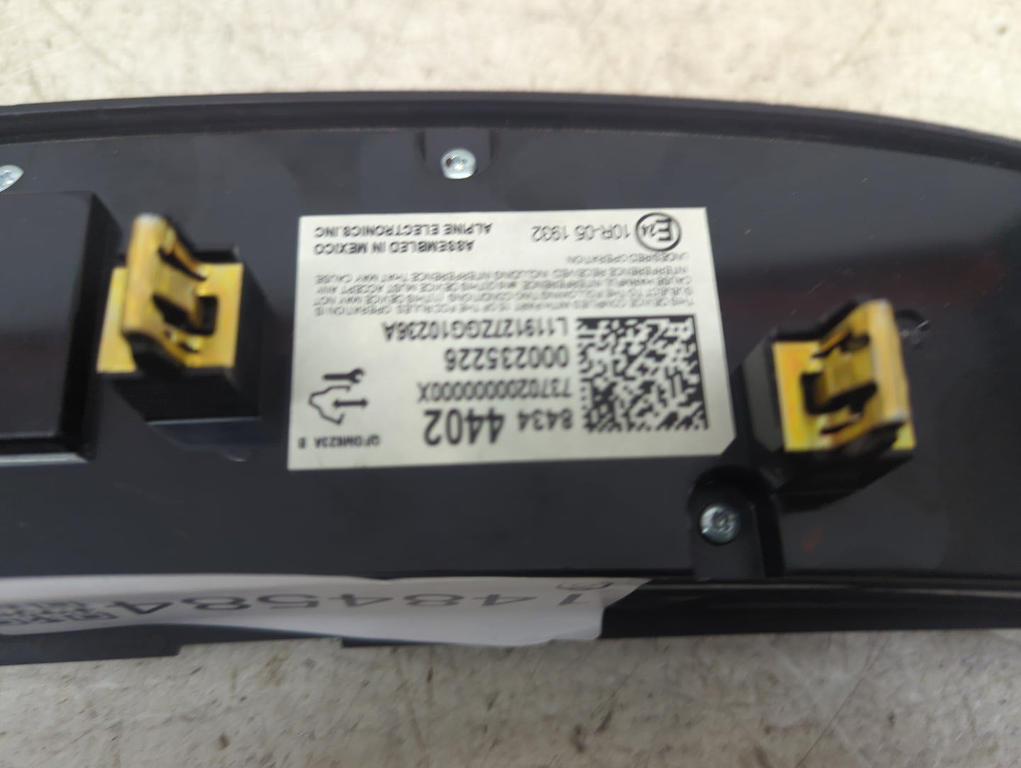 2018-2022 Chevrolet Traverse Climate Control Module Temperature AC/Heater Replacement P/N:8434 4402 737020000000X Fits OEM U