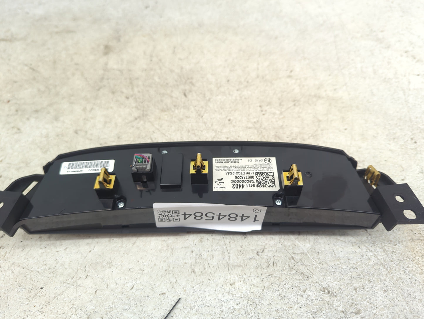 2018-2022 Chevrolet Traverse Climate Control Module Temperature AC/Heater Replacement P/N:8434 4402 737020000000X Fits OEM U