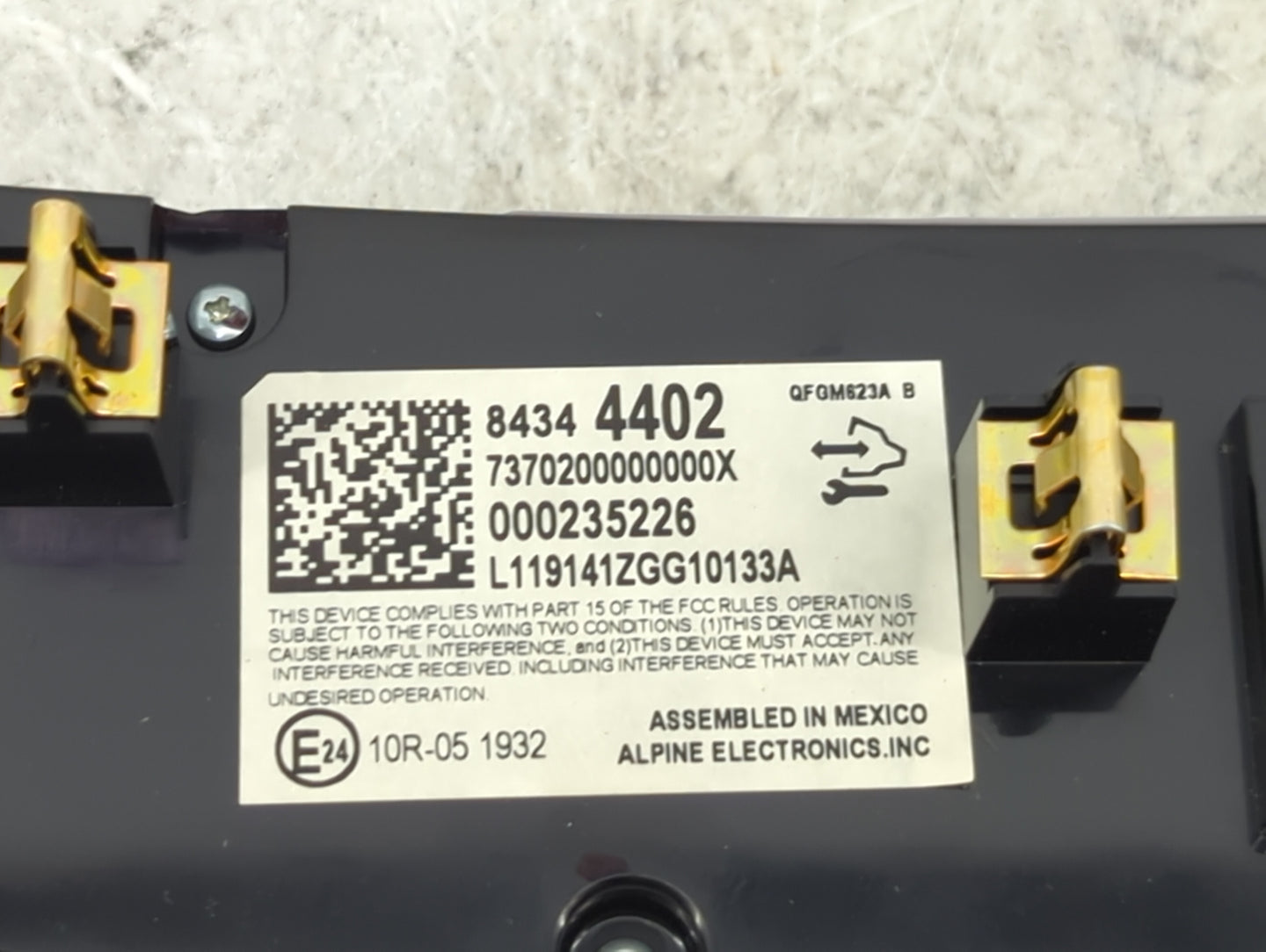 2018-2022 Chevrolet Traverse Climate Control Module Temperature AC/Heater Replacement P/N:84344402 000235226 Fits OEM Used A