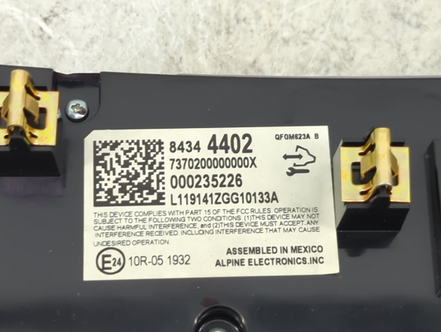 2018-2022 Chevrolet Traverse Climate Control Module Temperature AC/Heater Replacement P/N:84344402 000235226 Fits OEM Used A