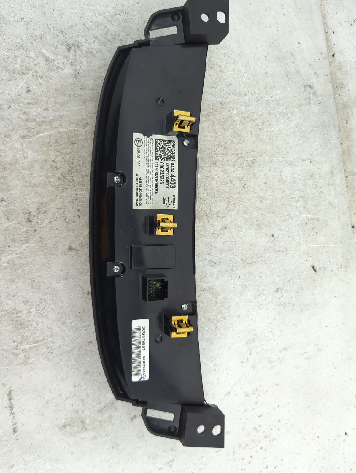 2018-2022 Chevrolet Traverse Climate Control Module Temperature AC/Heater Replacement P/N:84344403 000235226 Fits OEM Used A
