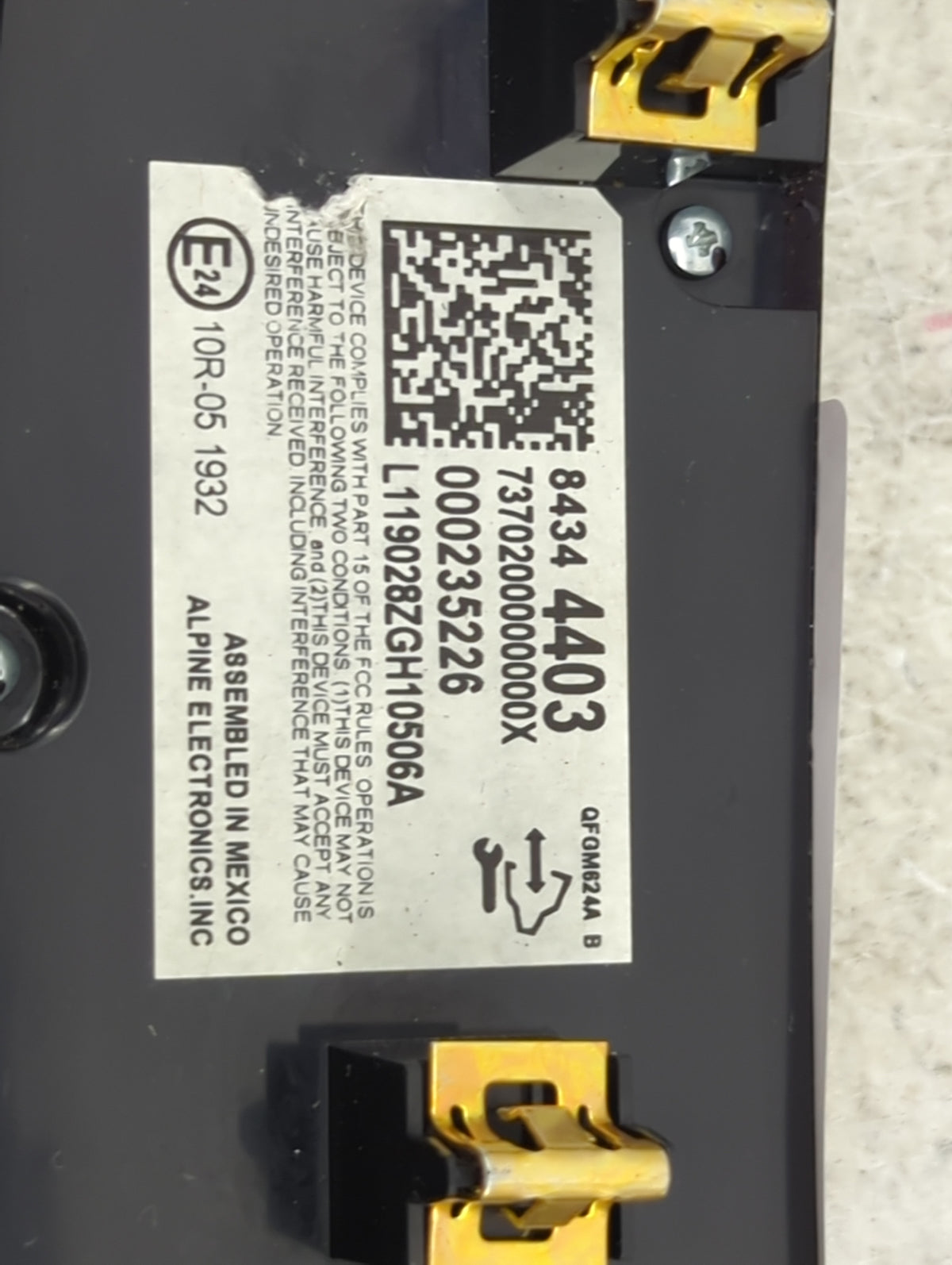 2018-2022 Chevrolet Traverse Climate Control Module Temperature AC/Heater Replacement P/N:84344403 000235226 Fits OEM Used A