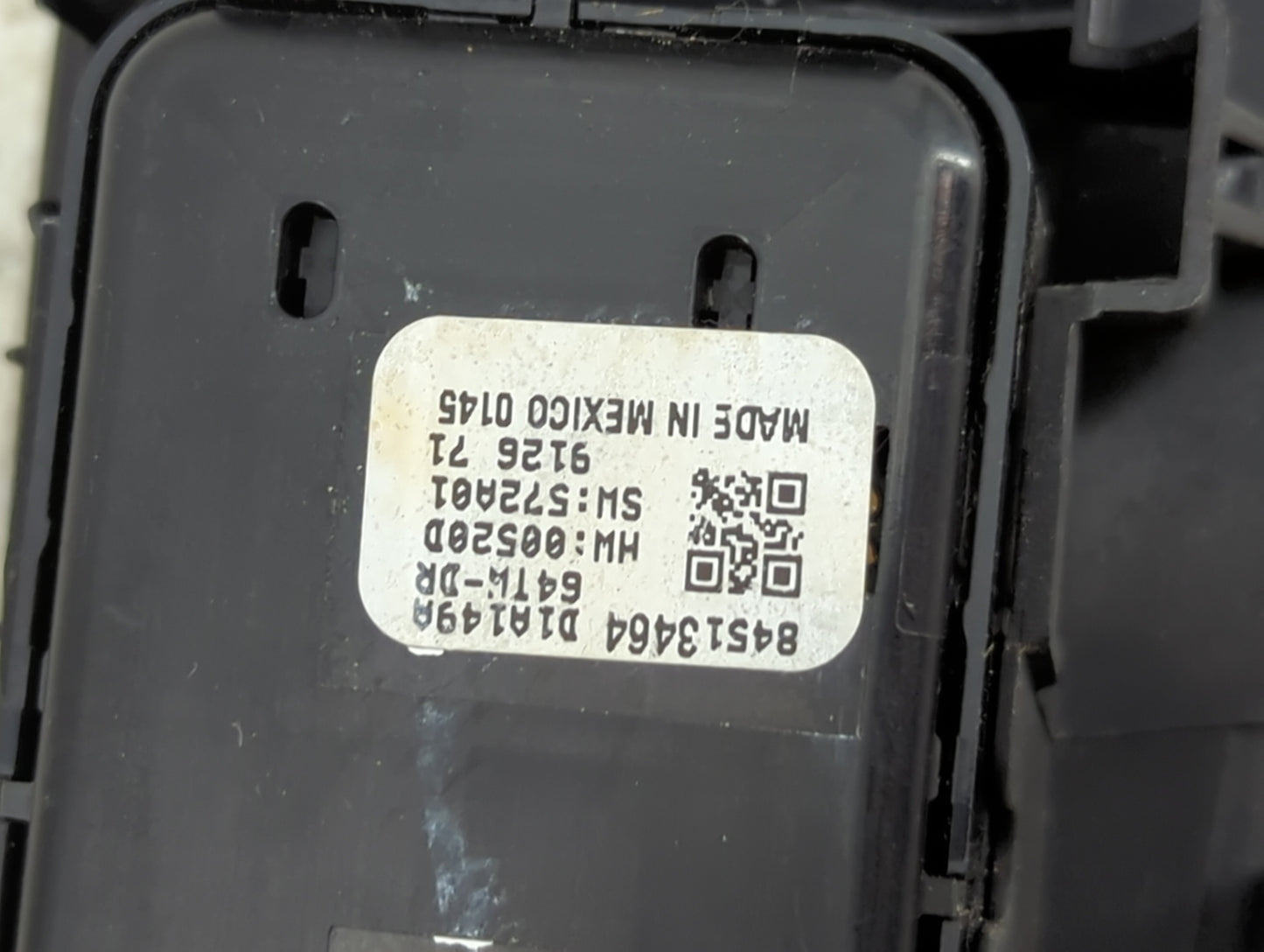 2018-2022 Chevrolet Traverse Master Power Window Switch Replacement Driver Side Left P/N:84513464 D1A149A Fits OEM Used Auto