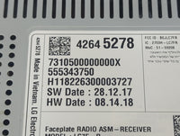 2018-2021 Chevrolet Traverse Radio AM FM Cd Player Receiver Replacement P/N:42645278 BEJLC7FR Fits Fits 2017 2018 2019 2020 