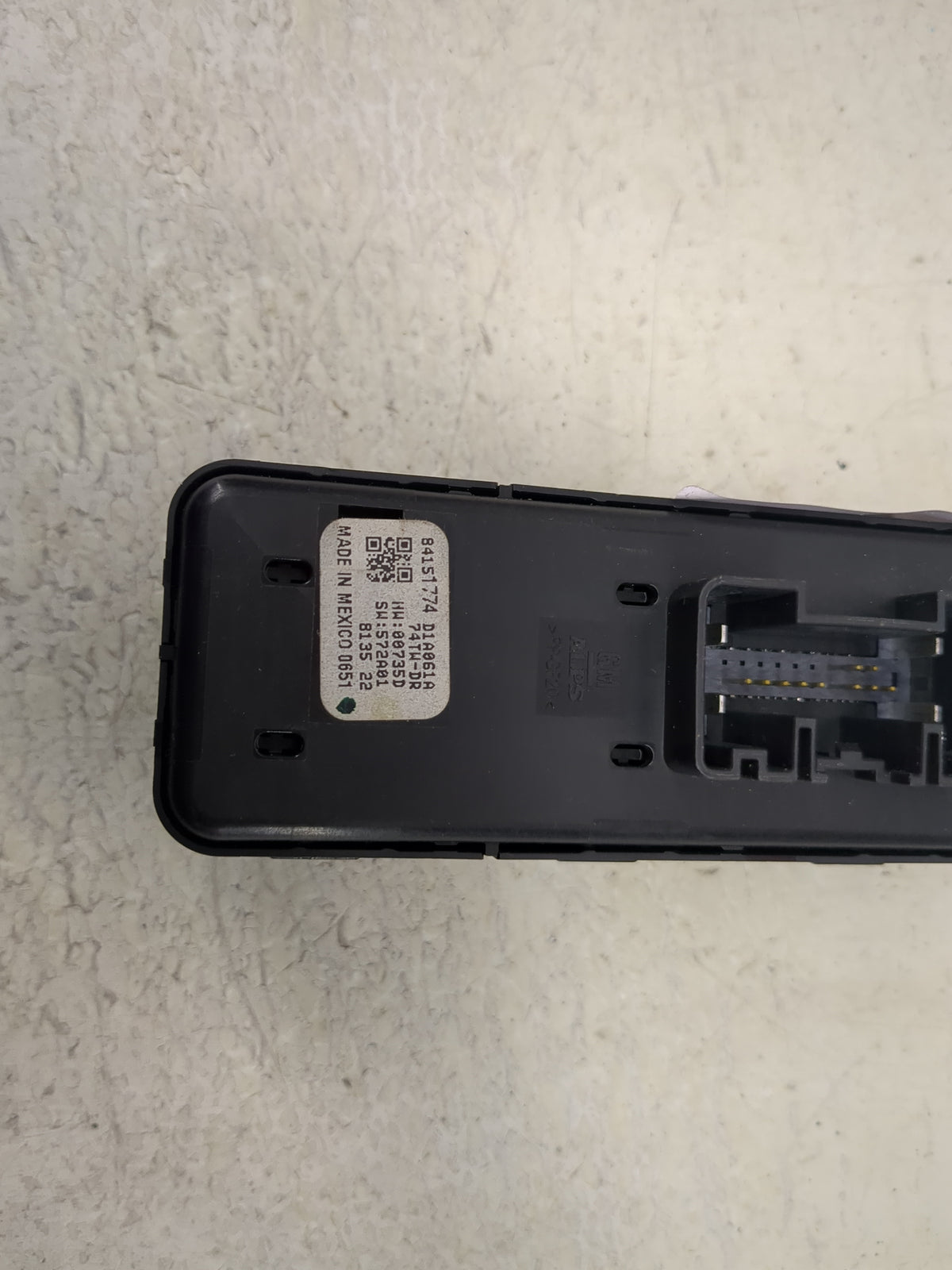 2018-2022 Chevrolet Traverse Master Power Window Switch Replacement Driver Side Left P/N:84151774 D1A061A Fits OEM Used Auto