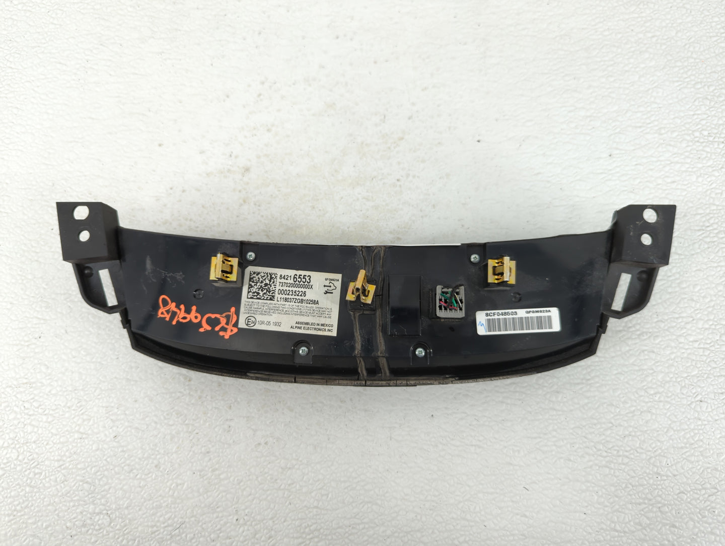 2018-2022 Chevrolet Traverse Climate Control Module Temperature AC/Heater Replacement P/N:84344402 84344403 Fits OEM Used Au