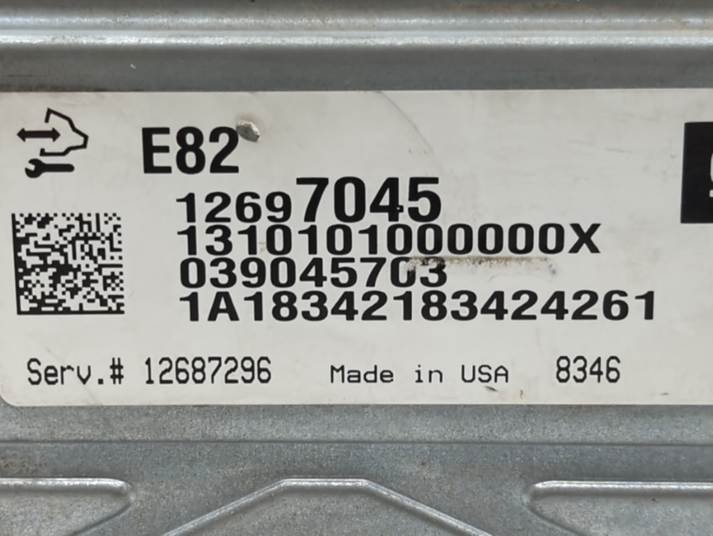 2018-2022 Chevrolet Traverse PCM Engine Control Computer ECU ECM PCU OEM P/N:12687045 Fits Fits 2016 2017 2018 2019 2020 202