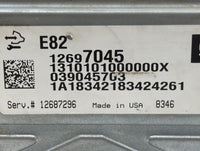 2018-2022 Chevrolet Traverse PCM Engine Control Computer ECU ECM PCU OEM P/N:12687045 Fits Fits 2016 2017 2018 2019 2020 202