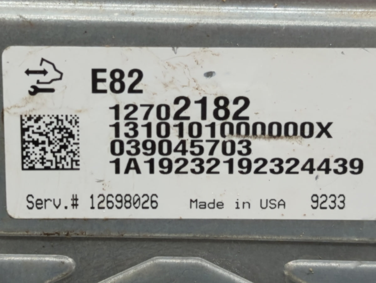 2018-2022 Chevrolet Traverse PCM Engine Control Computer ECU ECM PCU OEM P/N:12702182 12687045 OEM Used Auto Parts - Oemused