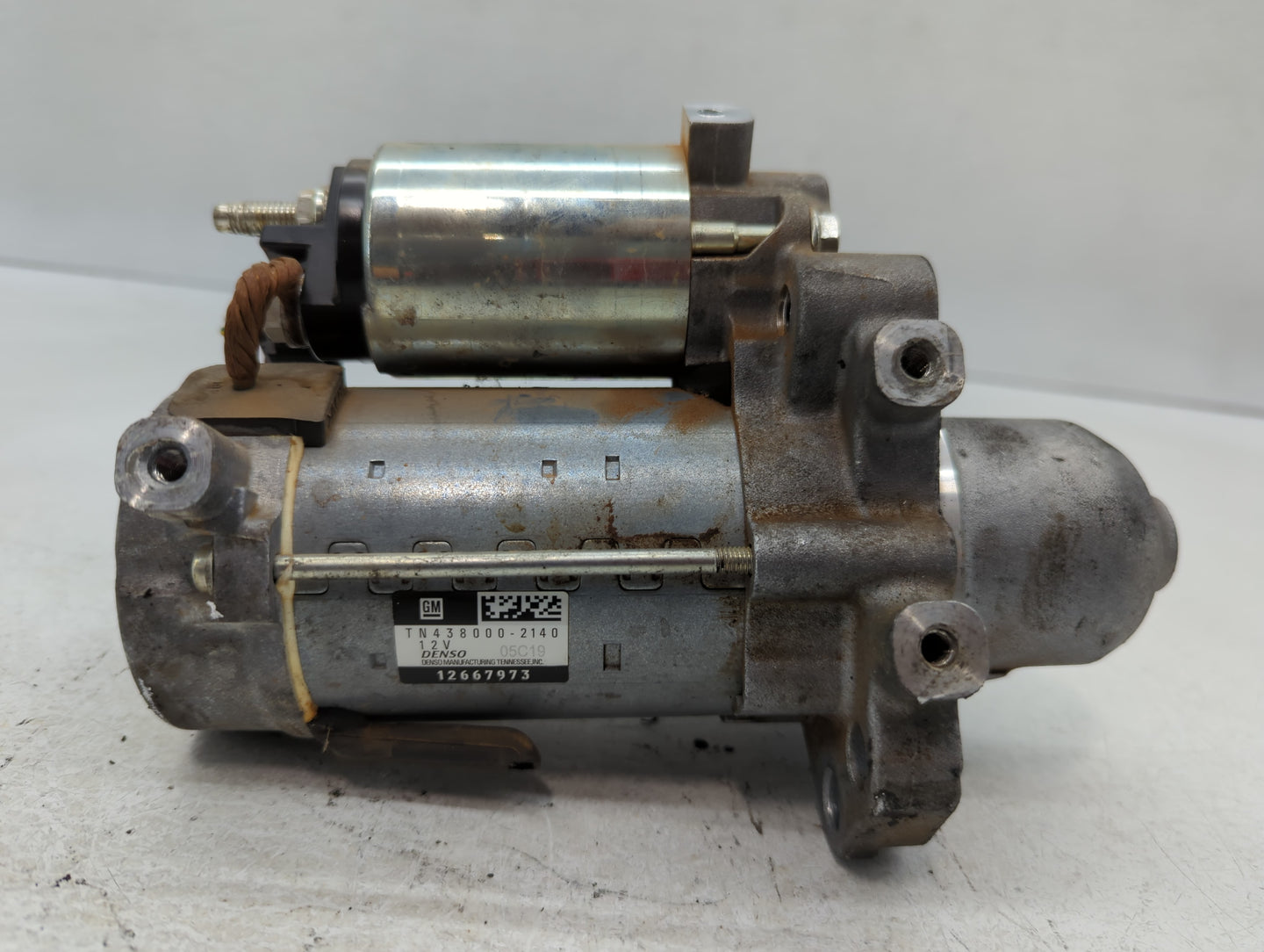 2018-2022 Chevrolet Traverse Car Starter Motor Solenoid OEM P/N:12667973 TN438000-2140 Fits OEM Used Auto Parts - Oemusedaut