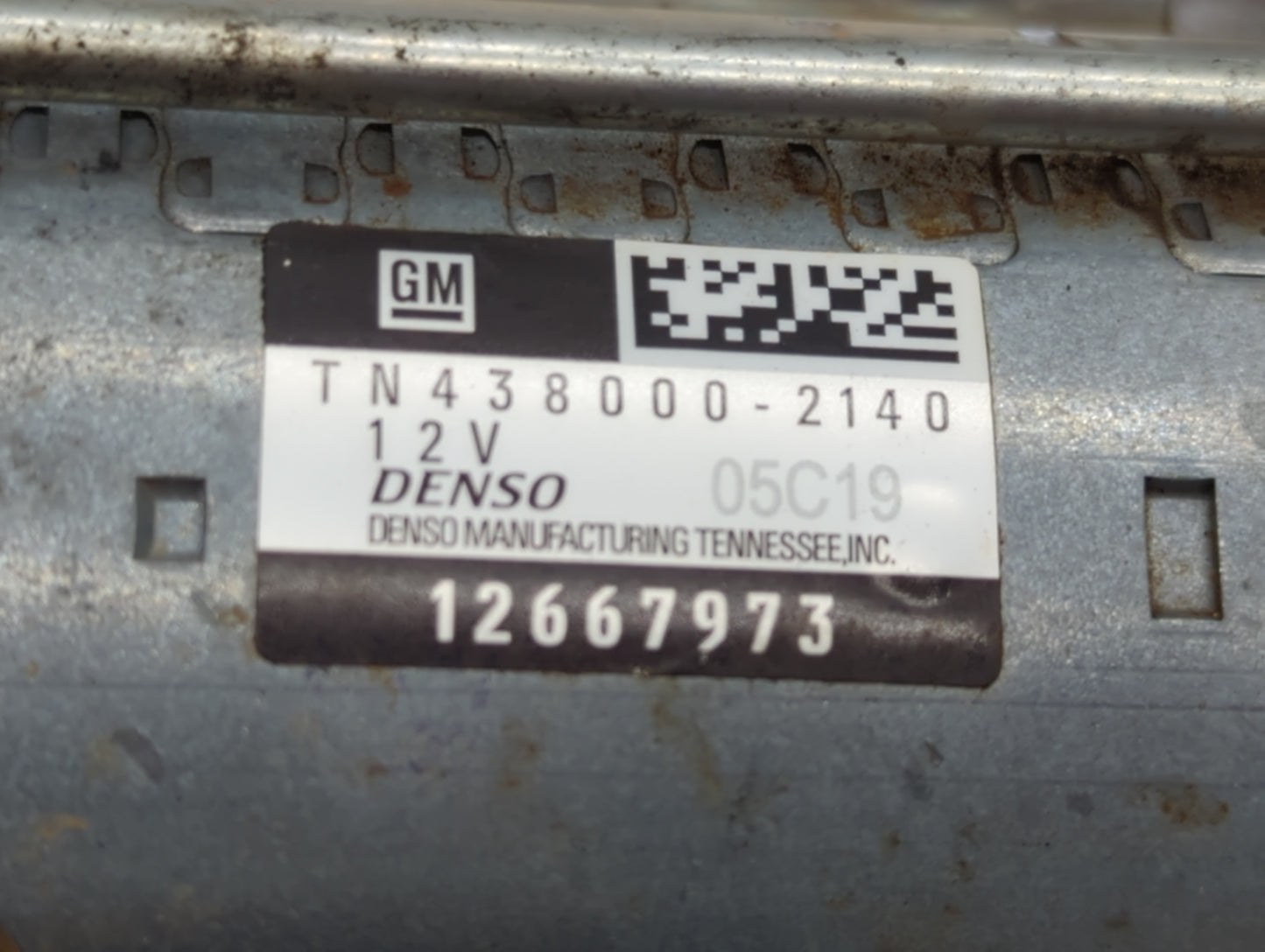 2018-2022 Chevrolet Traverse Car Starter Motor Solenoid OEM P/N:12667973 TN438000-2140 Fits OEM Used Auto Parts - Oemusedaut