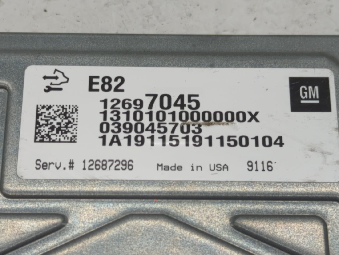 2018-2022 Chevrolet Traverse PCM Engine Control Computer ECU ECM PCU OEM P/N:12697045 Fits Fits 2016 2017 2018 2019 2020 202