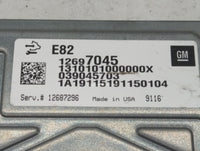2018-2022 Chevrolet Traverse PCM Engine Control Computer ECU ECM PCU OEM P/N:12697045 Fits Fits 2016 2017 2018 2019 2020 202