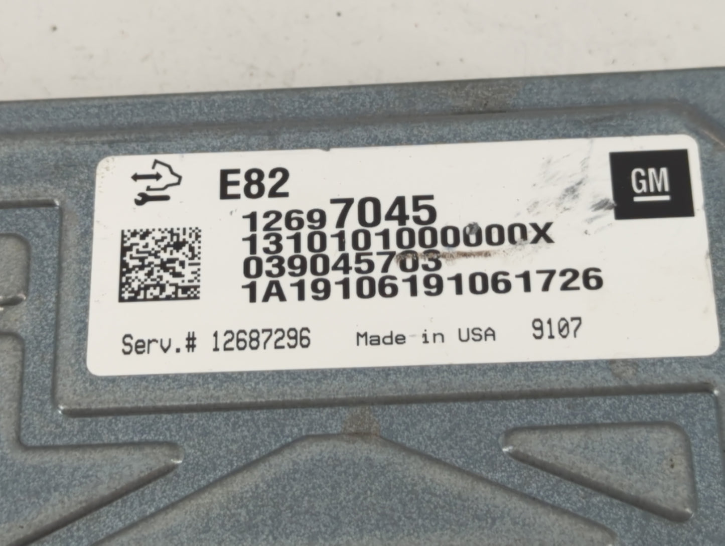 2018-2022 Chevrolet Traverse PCM Engine Control Computer ECU ECM PCU OEM P/N:039045703 12697045 Fits OEM Used Auto Parts - O